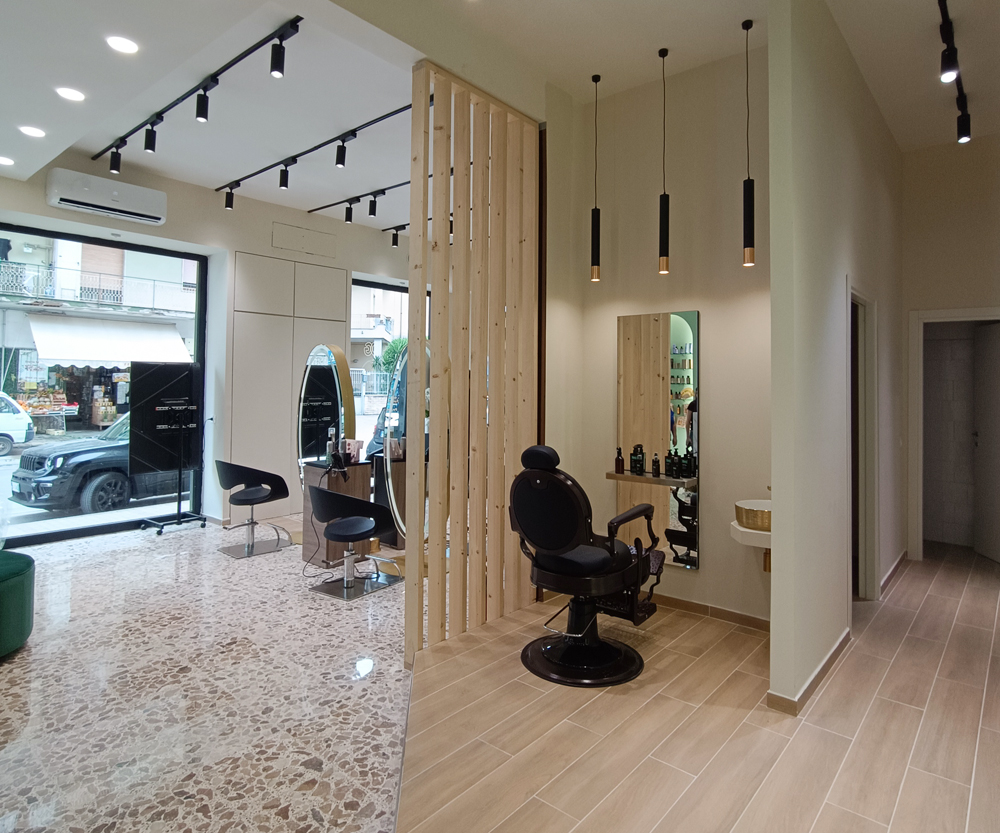 ”Caruso-Hair-and-beauty” studio architettura napoli