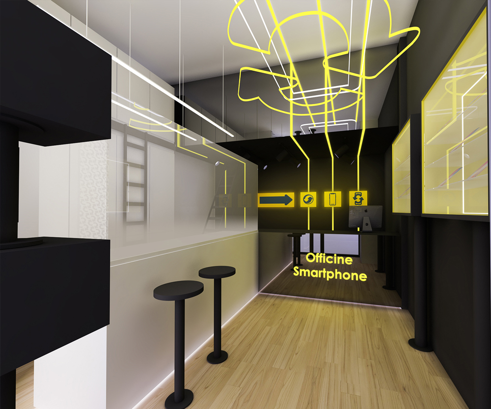 ”Render” progettazione locali commerciali